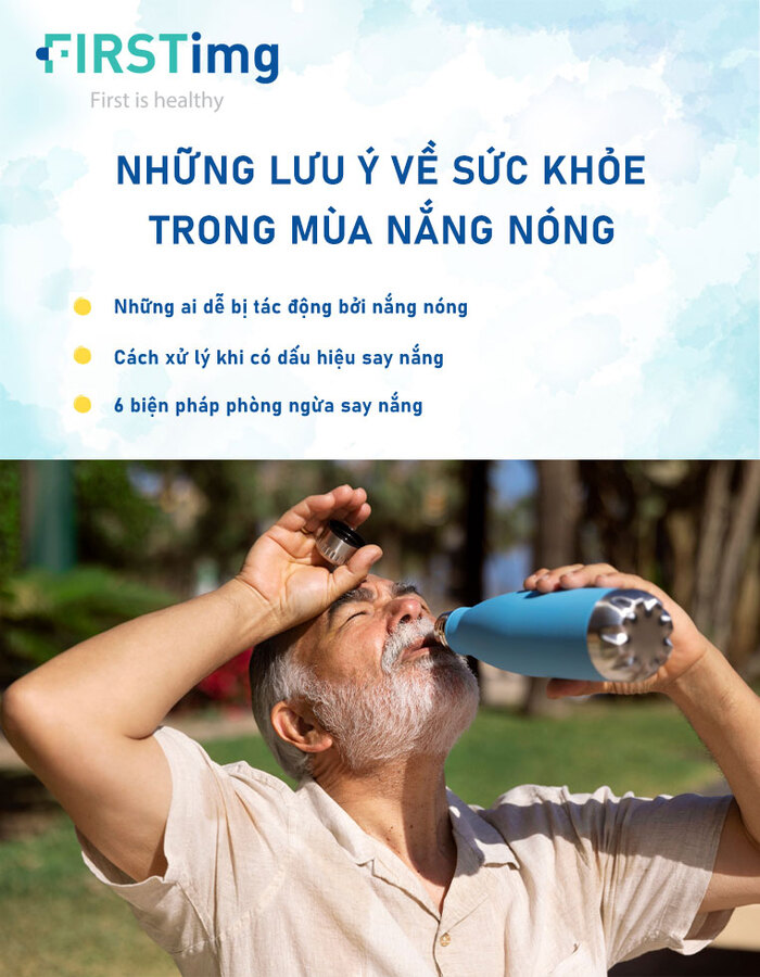 những lưu ý về sức khỏe trong mùa nắng nóng