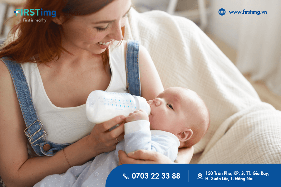 Lượng sữa cho trẻ sơ sinh theo cân nặng 