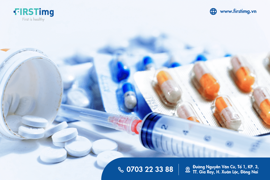 Mới tiêm vắc xin có được uống thuốc tây không 